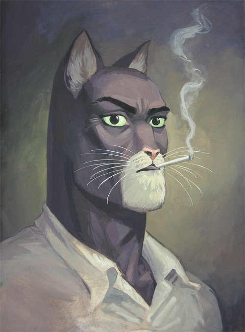 affiche blacksad tte portrait