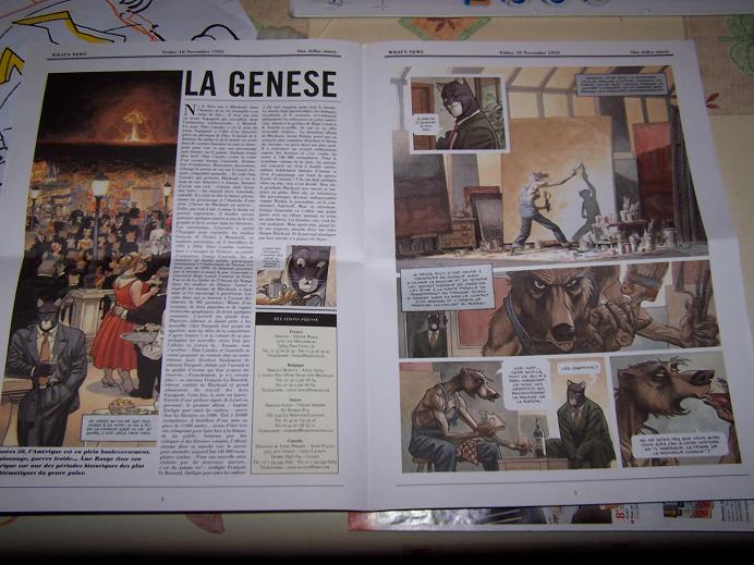 Blacksad Dossier Presse intérieur
