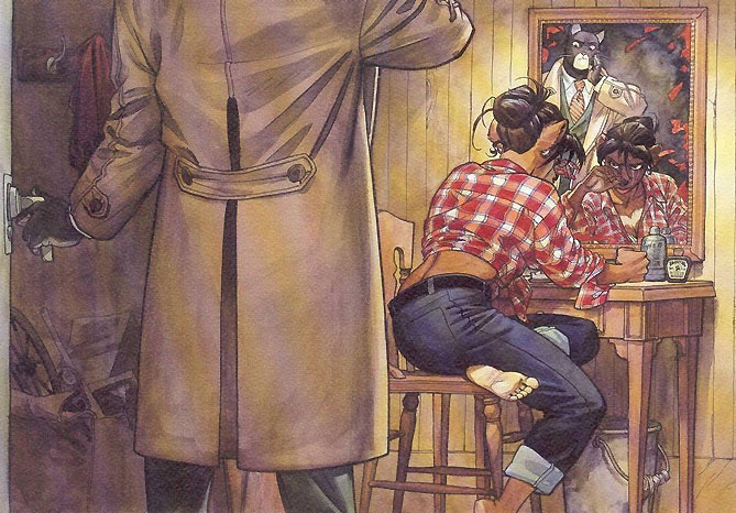Ex-libris Blacksad belphegor