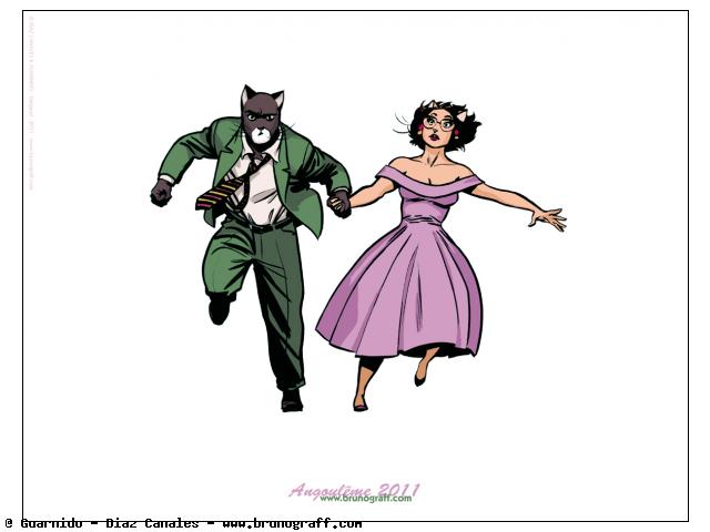 ex-libris blacksad angouleme bruno graff Tome 3