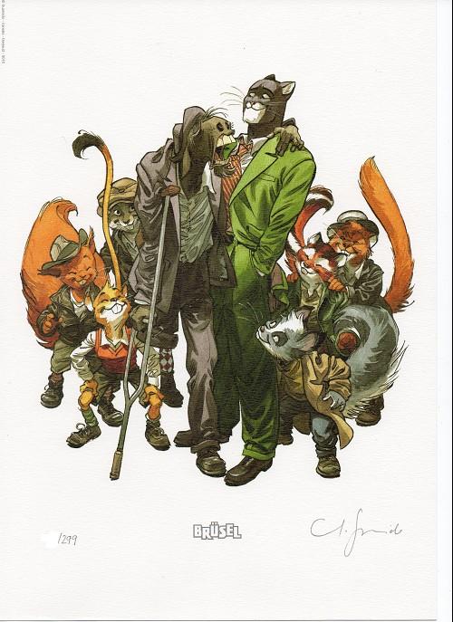 ex-libris blacksad brusel tome 4