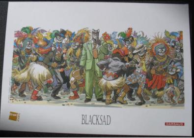 ex-libris blacksad Fantasmagorie Tome 3