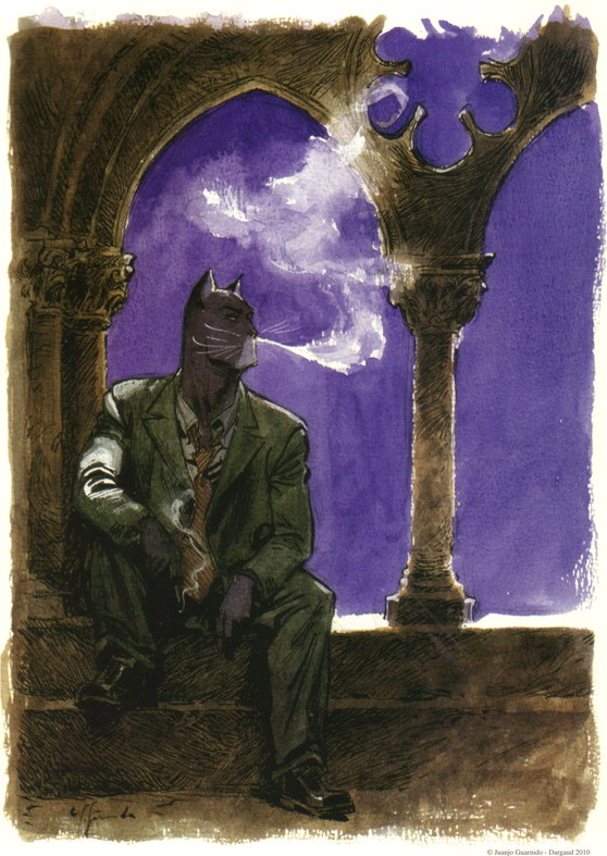 ex-libris blacksad Fantasmagorie Tome 3