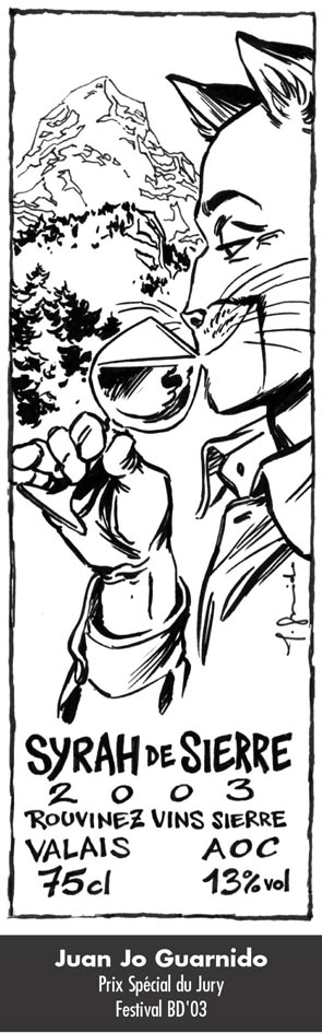 Blacksad Etiquette Vin